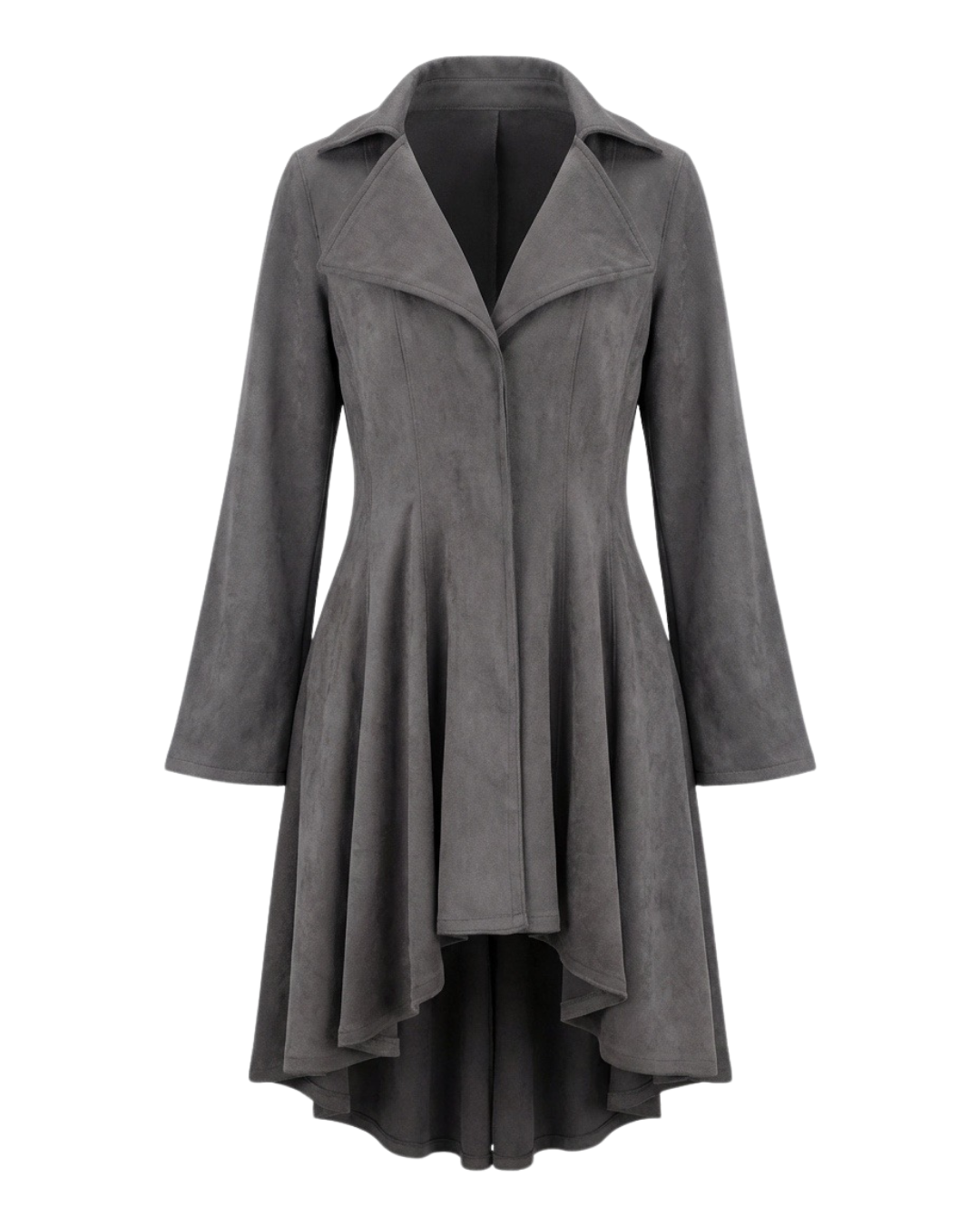 VESTE LONGUE ÉVASÉE
