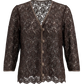 VESTE DI  PIZZO MARRONE 