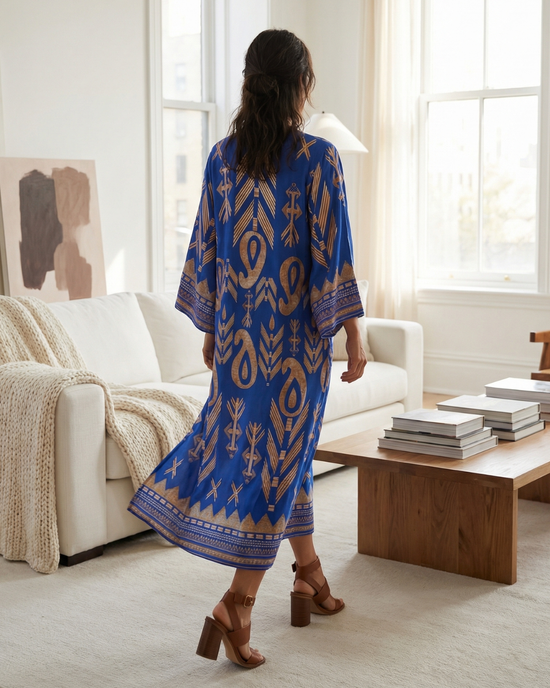 ROBE CHEMISE LONGUE SANTORINI