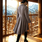 VESTE LONGUE ÉVASÉE 