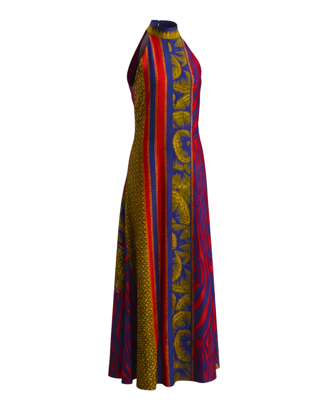 ROBE LONGUE MUSE RED