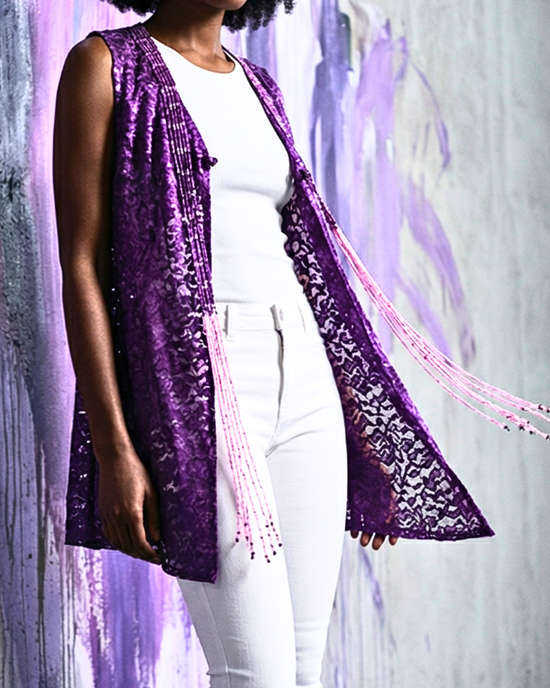 CARDIGAN VIOLA 