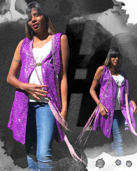 CARDIGAN VIOLA 