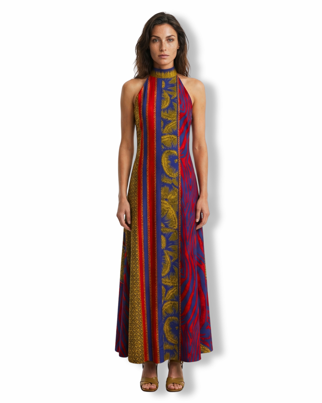 ROBE LONGUE MUSE RED