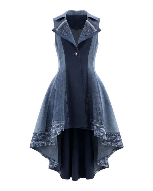 VESTE EVASE JEANS