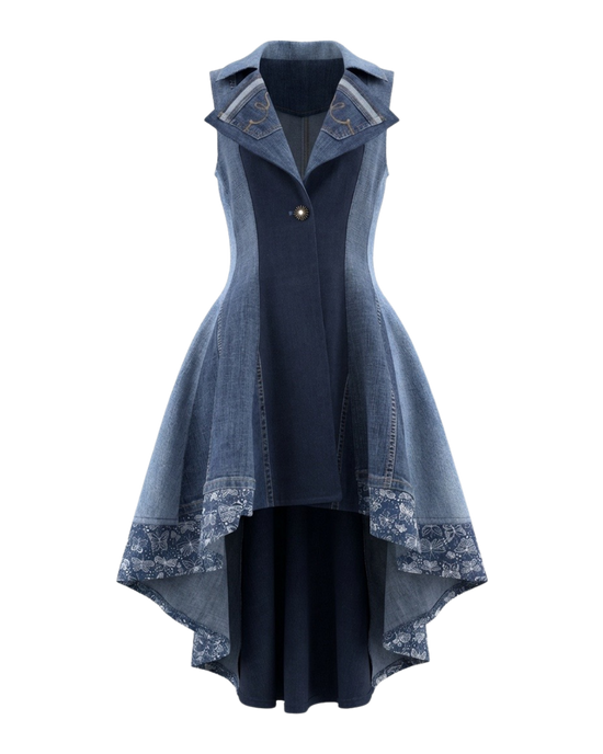 VESTE EVASE JEANS