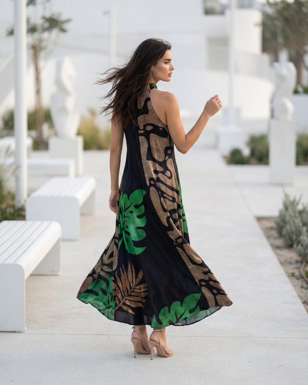 ROBE LONGUE PATRICE EMERALD