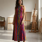 ROBE LONGUE MUSE RED