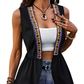 GILET À L’ESPRIT AMÉRINDIEN