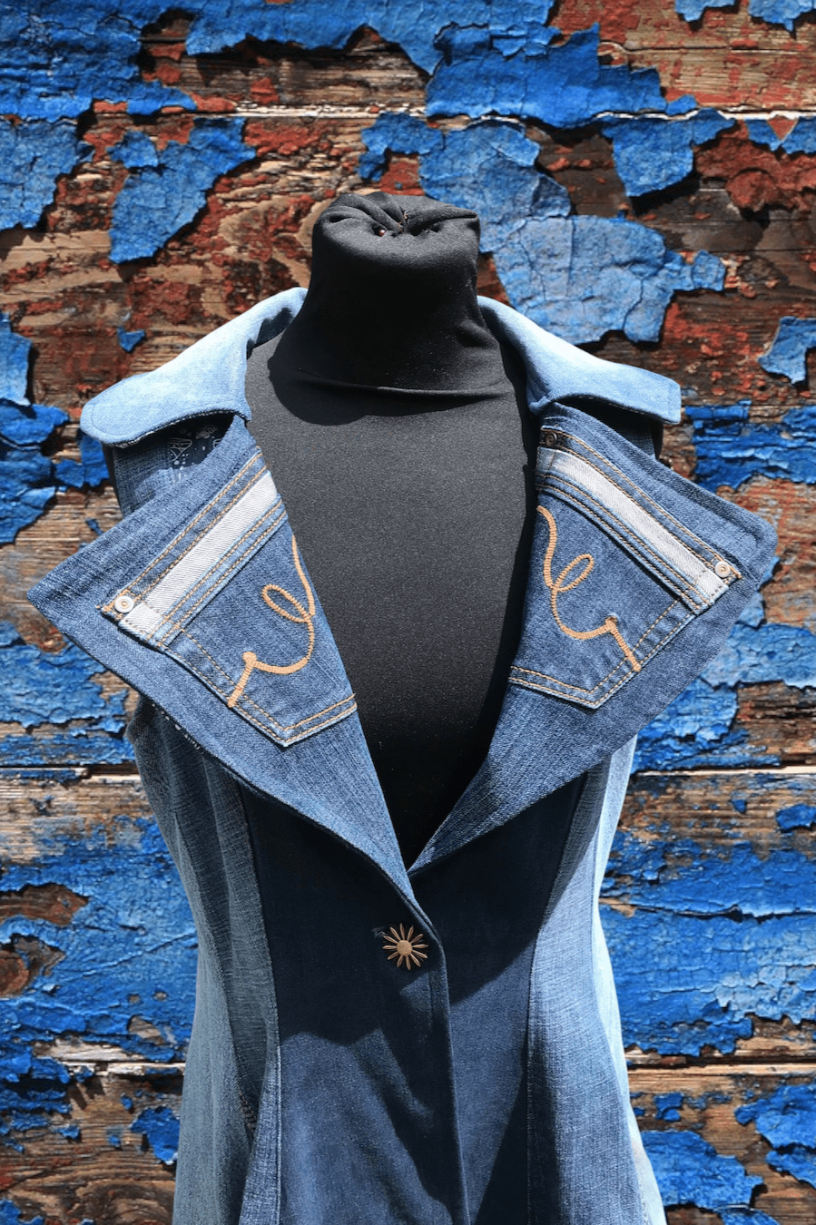 VESTE EVASE JEANS
