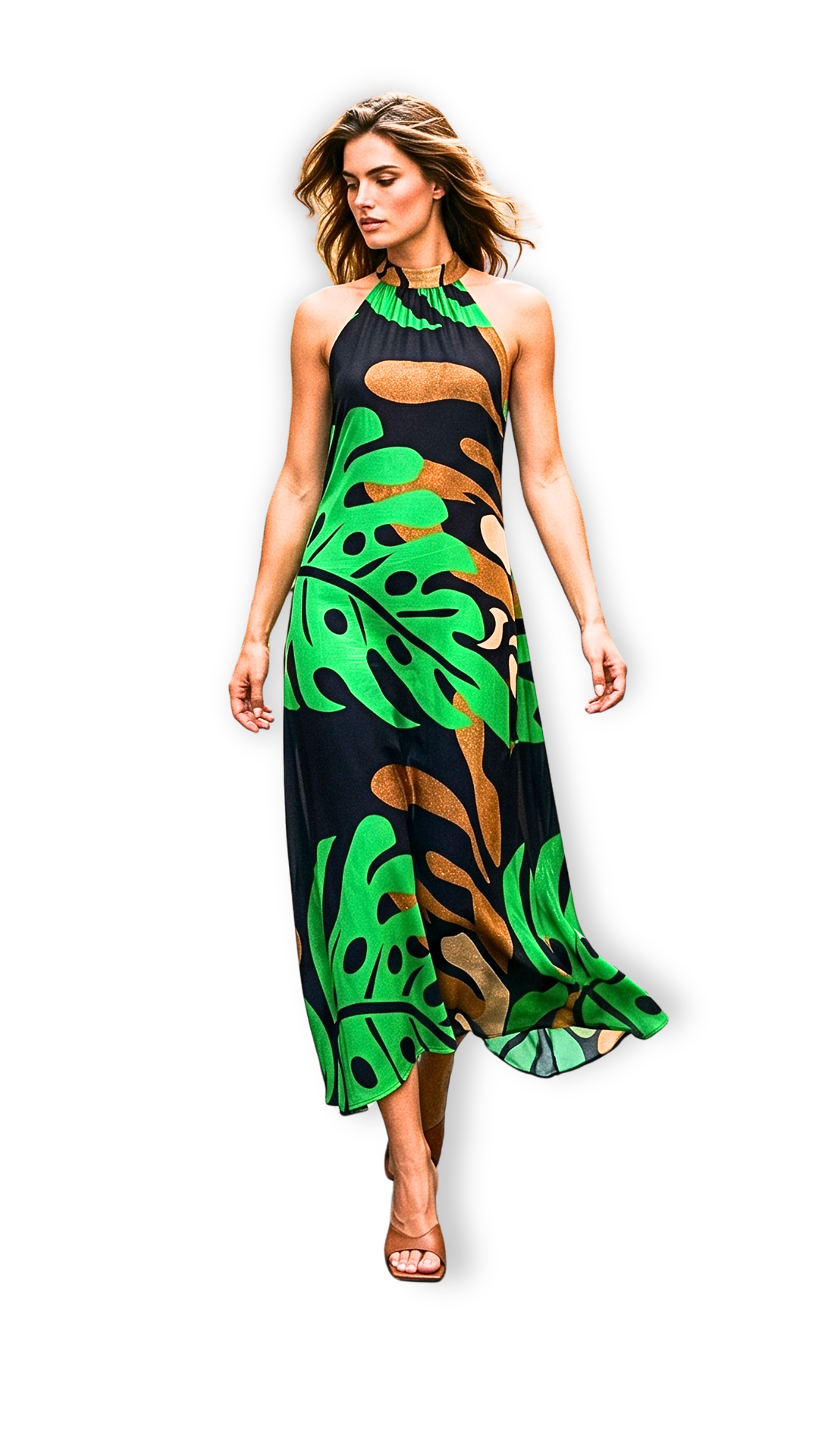 ROBE LONGUE PATRICE EMERALD
