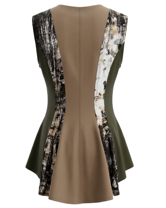 VESTE TOP SANS MANCHES
