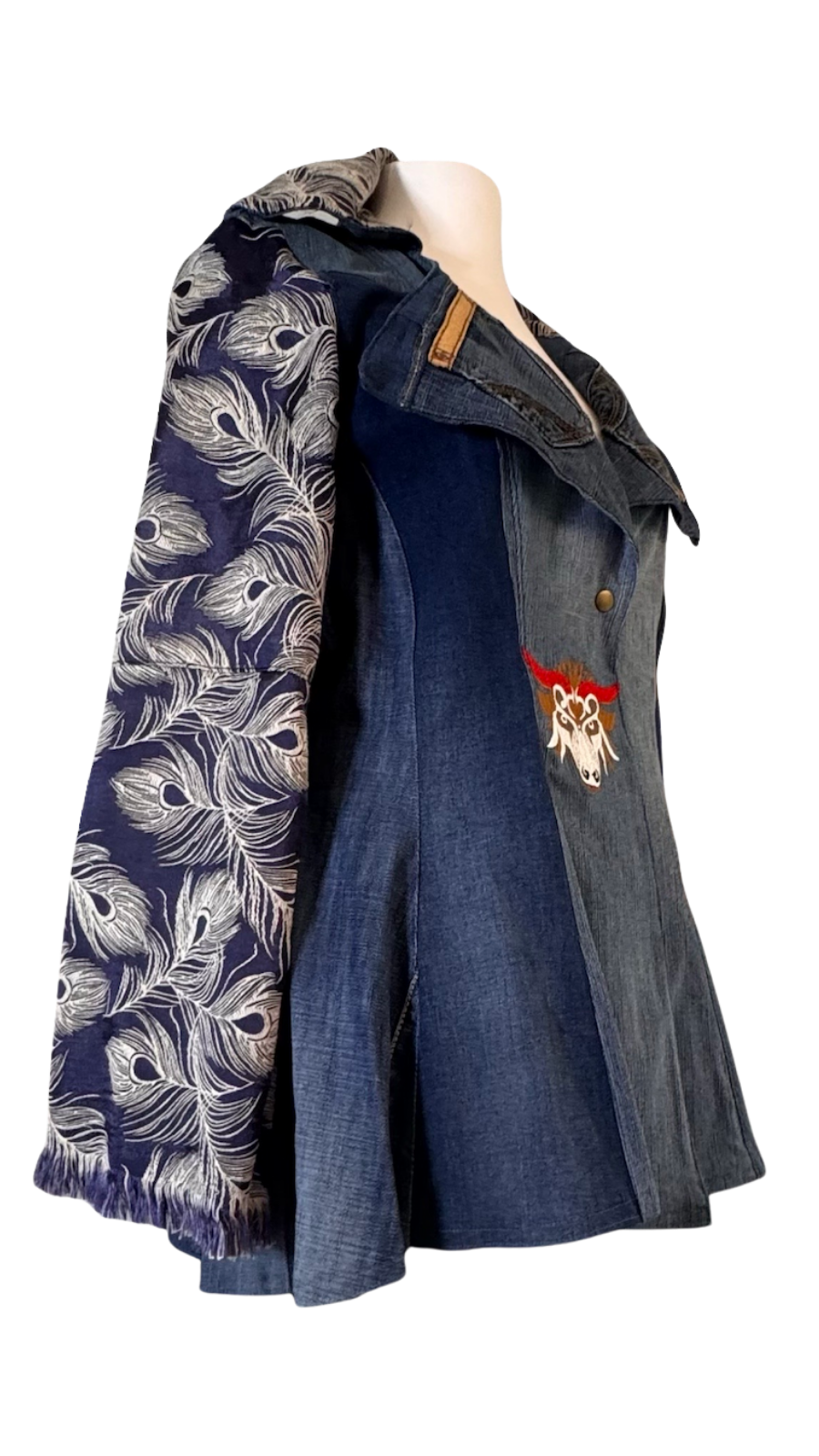 VESTE JEANS EVASE 
