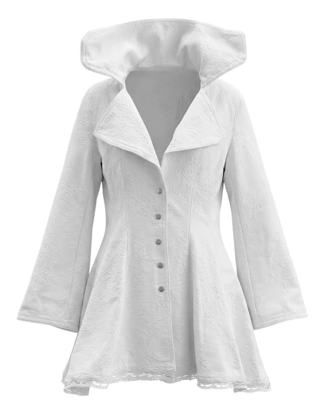 VESTE ÉVASÉE BRODÉ