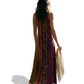 ROBE LONGUE MUSE RED