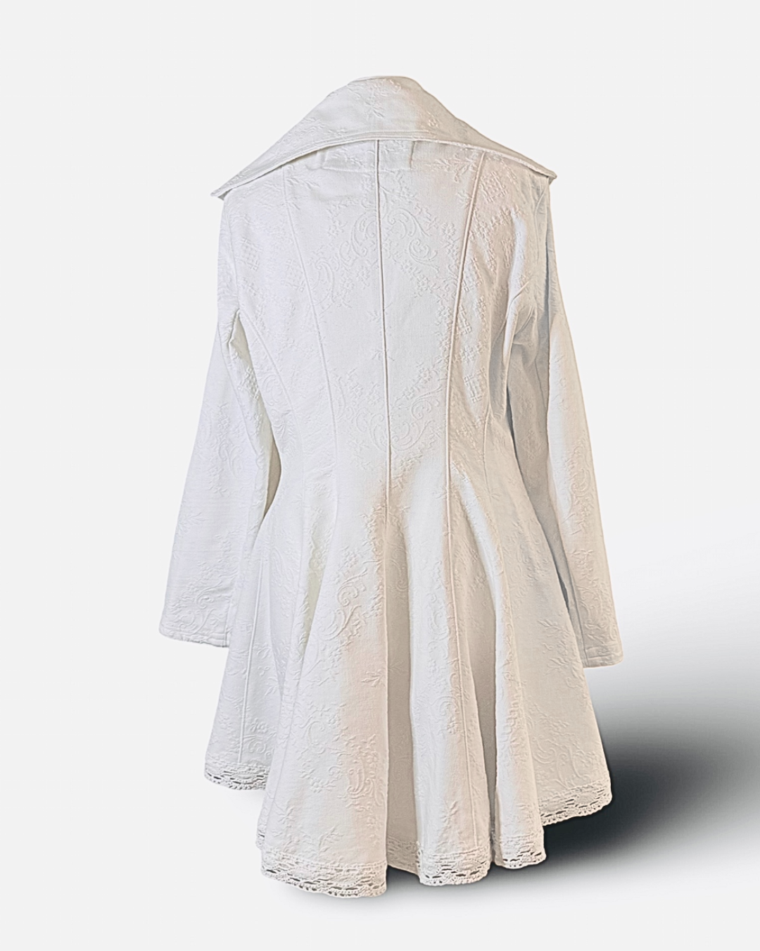 VESTE ÉVASÉE BRODÉ