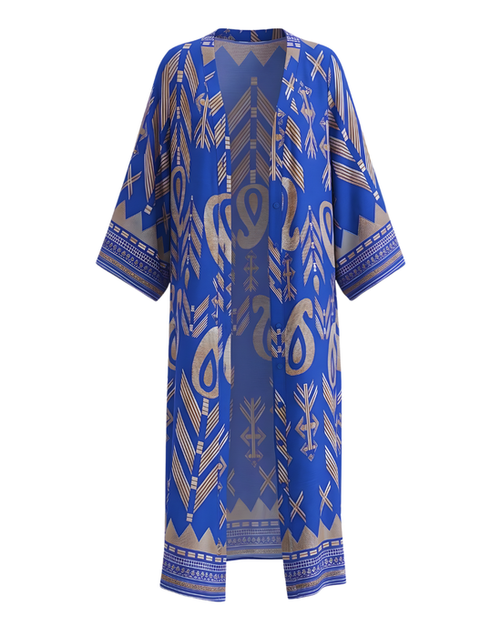 ROBE CHEMISE LONGUE SANTORINI