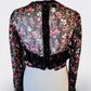 CHEMISE TOP EN MACRAMÉ – PIÈCE UNIQUE