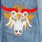 VESTE JEANS ÉVASÉE - PIÈCE UNIQUE