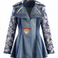 VESTE JEANS ÉVASÉE - PIÈCE UNIQUE