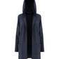 CARDIGAN BLEU MARINE AVEC CAPUCHE