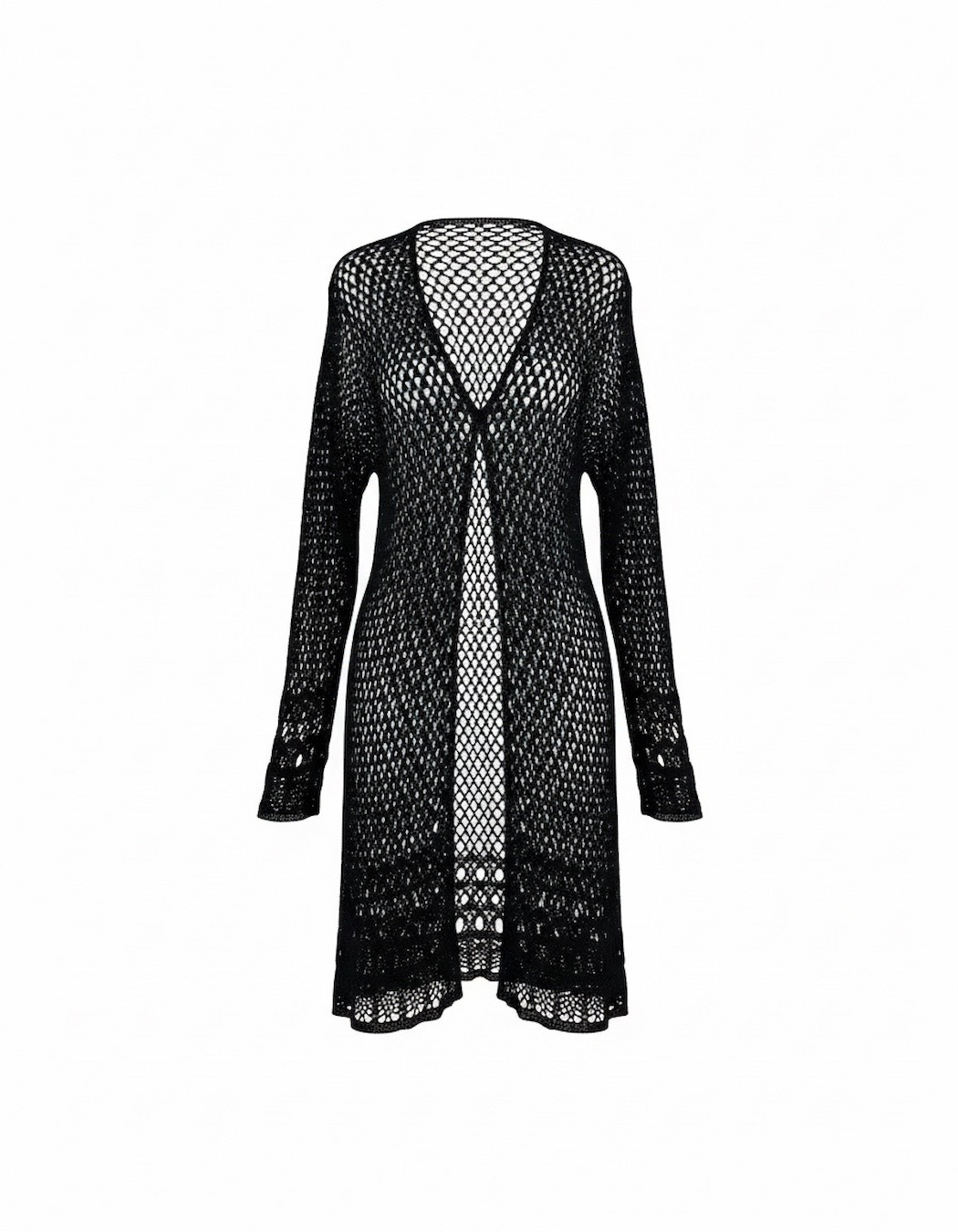 CARDIGAN EN DENTELLE NOIRE
