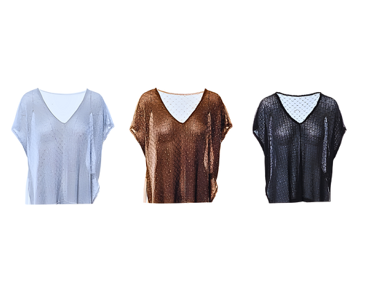 BLOUSE LUREX KINIT